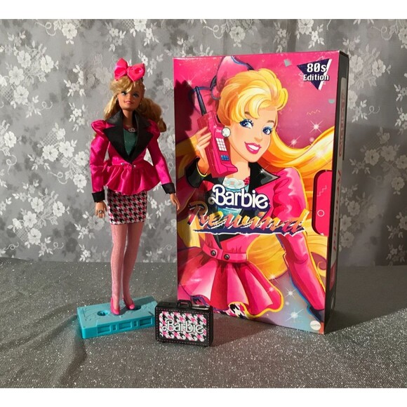 2021 Barbie Signature Doll Career Girl Rewind Series 80s Collector Edition As Is - Picture 1 of 5